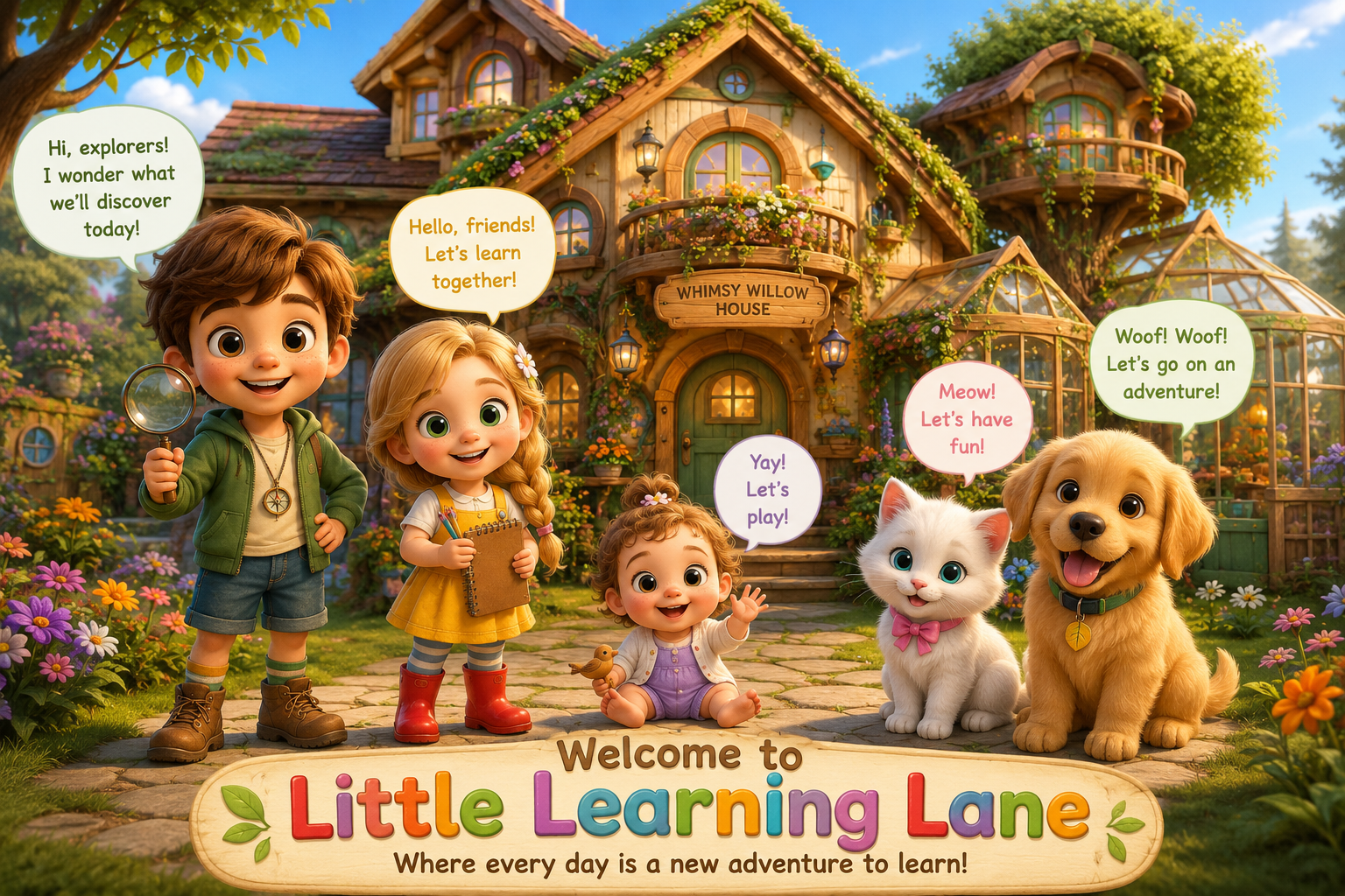Follow along with Little Learning Lane